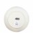 Tabletop Stag Snack/Dessert Plate Dolomite Christmas Poinsettia Mx181403 Perspective: back