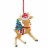 Holiday Ornament Peppermint Reindeer Polyresin Christmas Tree D4112 Stripe Perspective: back