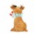 Christmas Baby Reindeer With Peppermint Peppermint Ruffled Collar Xfgh77129 Blue Perspective: back