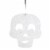 Bethany Lowe 2.5 Inches Spooky Silhouette Set Of 3 Tin Halloween Cat Pumpkin Skull TF9136 Perspective: back