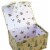 Christmas Sm Magnetic Closure Box Rigid Christmas Decor Gift 1925Evergreen Perspective: back