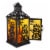 Halloween Led Metal Lantern Metal Stacked Pumpkin Haunted House 8Led593 Pumpkin Perspective: back
