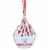 Holiday Ornament Gingerbread Cupcake Set/3 Polyresin Sprinkles Candies G79469 Perspective: back