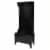 Pemberly Row Hall Tree-Wide in Distressed Antique Black Perspective: back
