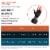 Copper Joe Fingerless Compression Arthritis Gloves-1 Pair  Perspective: back