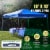 Caravan Canopy 10ft x 10ft V-Series 2 Pro Blue Perspective: back