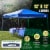 Caravan Canopy 12ft x 12ft V-Series 2 Blue Perspective: back