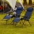 Caravan Sports Infinity Zero Gravity Chair 2pk Blue Perspective: back
