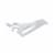 39032 All in One Clear Christmas Light Clip, C7/C9 Base, Shingle, 25 Pack Perspective: back