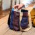 BISHESH Organic Reversible Cotton-lined Small Tote Bag with Two Pockets Perspective: back