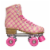 Impala Rollerskates - Pink Tartan - Size: US Men's 8 US Women's 10 Perspective: back