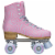 Impala Rollerskates - Wavy Check - (US Men's 5) US Woman Size 7 Perspective: back