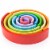 Bigjigs Toys Wooden Stacking Rainbow - Large Perspective: back