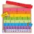 Bigjigs Toys Wooden Fractions Tray Perspective: back
