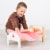 Bigjigs Toys, Dolls Bed Perspective: back