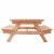 Bigjigs Toys, Picnic Bench Perspective: back
