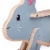 Bigjigs Toys, FSC 100% Rocking Rabbit Perspective: back