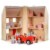 Bigjigs Toys, Folding Dollhouse Set Perspective: back