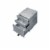 Ergode File Cabinet Faux Concrete & Silver Perspective: back