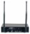 Dual Channel Digital Wireless Handheld/Headset/Instrument system Perspective: back