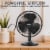 Holmes® 12-Inch Oscillating Table Fan Perspective: back