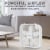 Holmes 20-Inch Box Fan - White Perspective: back
