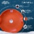 Paricon 626-O Flexible Flyer Flying Saucer Snow Sled, 26 Inch Diameter, Orange Perspective: back