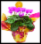 Blooming Tin Classic Flowering Plant Perspective: back