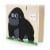3 Sprouts Cube Storage Box - Organizer Container for Kids & Toddlers - Gorilla Perspective: back
