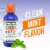 TheraBreath® Clean Mint Healthy Gums Oral Rinse Perspective: back