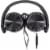 Acoustix Stereo Headphones with Microphone - Black Perspective: back