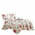 Marcielo 3 Piece Floral Printed Quilt Set Lightweight Bedspread Set Queen Perspective: back