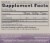 Florastor Baby Daily 250mg Probiotic Supplement Powder Sticks Perspective: back