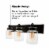 Wood Grip 4-Light Antique Bronze Bathroom Vanity Light Fixture Perspective: back