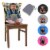 CozyBaby Portable Washable Travel Cloth Easy Seat High Chair, Charcoal Yellow Perspective: back