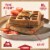 Kodiak Cakes® Buttermilk & Vanilla Thick and Fluffy Power Waffles® Perspective: back
