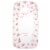 Bublo Baby Bassinet Sheet, Rectangle Bassinet Mattress for Boy Girl, 100% Cotton, One Size Perspective: back