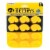 Masterpieces Iowa Hawkeyes Silicone Ice Cube Tray Food-Grade Candy Mold Team Color 450F Perspective: back