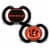 Masterpieces NFL Cincinnati Bengals Pacifiers Perspective: back