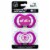 Boston Bruins 2-Pack Pacifiers - Pink Perspective: back