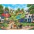 MasterPieces® Heartland™ Collection Roadside Gossip Jigsaw Puzzle Perspective: back