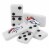 MasterPieces NFL Denver Broncos Double-Six Dominoes Perspective: back