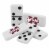 MasterPieces NCAA Mississippi State Dominoes Perspective: back