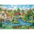 Master Pieces Millside Picnic Puzzle Perspective: back