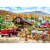Masterpieces Art Gallery - Old Creek Bridge 1000 Piece Jigsaw Puzzle Perspective: back