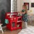 KidKraft Classic Kitchenette - Red Perspective: back