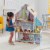 KidKraft Zoey Magic Lights & Sounds Dollhouse with EZ Kraft Assembly™ Perspective: back