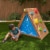 KidKraft® A-Frame Hideaway & Climber Perspective: back