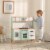 KidKraft Mid-Century Modern Play Kitchen with EZ Kraft Assembly™ Perspective: back