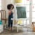 KidKraft Deluxe Wooden Easel - White Perspective: back